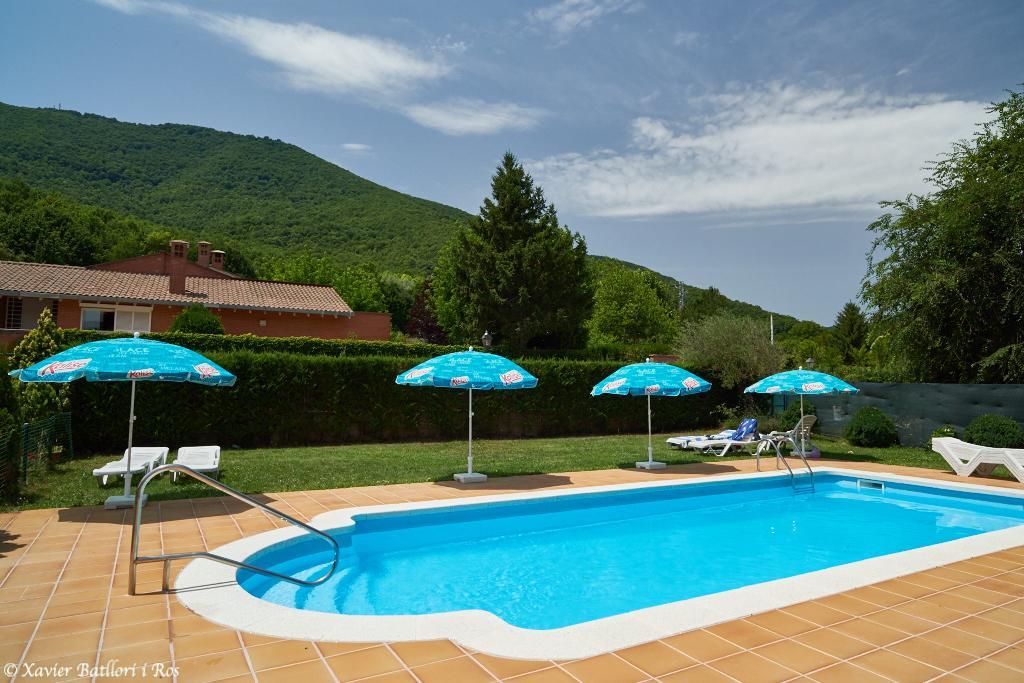 Apartamentos Fonda Finet Sant Felíu de Pallarols Exterior foto